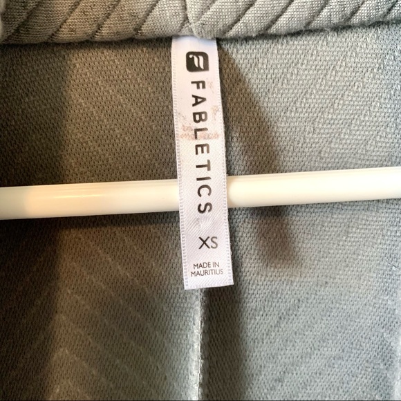 FABLETICS Vanessa Quilted Chevron Shawl Collar Open Cardigan—SZ. XS - Picture 13 of 16